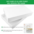 thumbnail image 2 of Cajas de regalo para fiestas divertidas, 18, blancas, grandes, con tapas, 80 pegatinas, 2 of 7