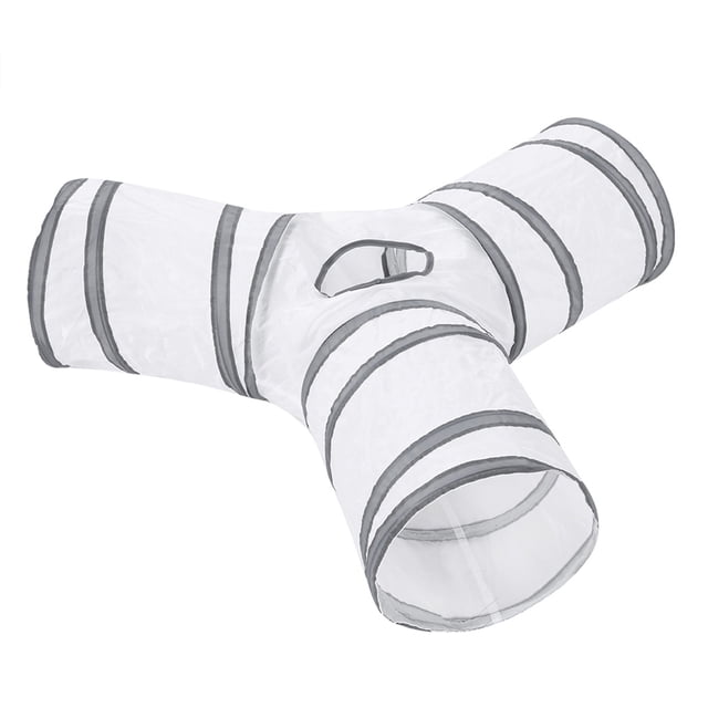 Túnel plegable NikouMX para gatos y conejos de 3 vías