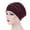 Wine, variant on Outfmvch Turbans for Women Turban Head Wraps for Women Chemo Hats for Women Hair Cover Extra Wide Headbands for Women Womens Head Scarf Head Scarf Black One Size