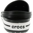thumbnail image 3 of Crocs Sandale en Caoutchouc Noire pour Hommes Crocband - 9M, 3 of 3