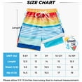 thumbnail image 2 of GYRATEDREAM Boys Swim Trunks Compression Boxer Brief Liner Bathing Suit Quick Dry Beach Swimsuit Shorts for 14-16T, 2 of 9