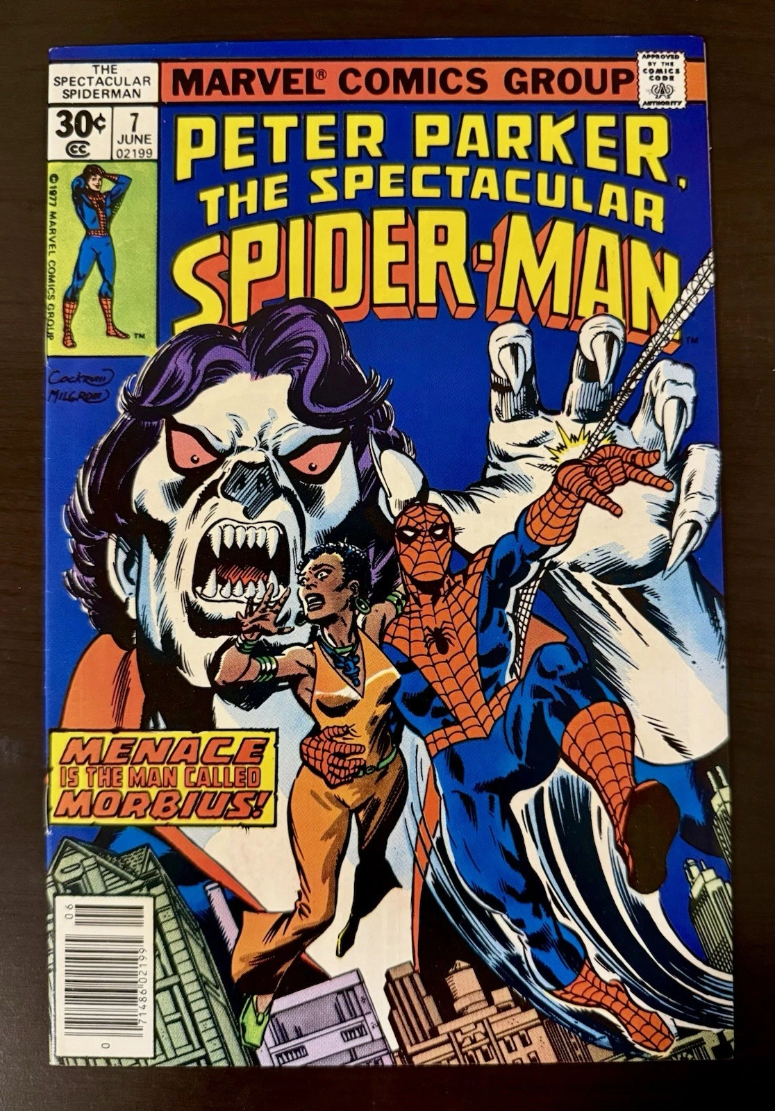 Cover of The Spectacular Spider-Man #7