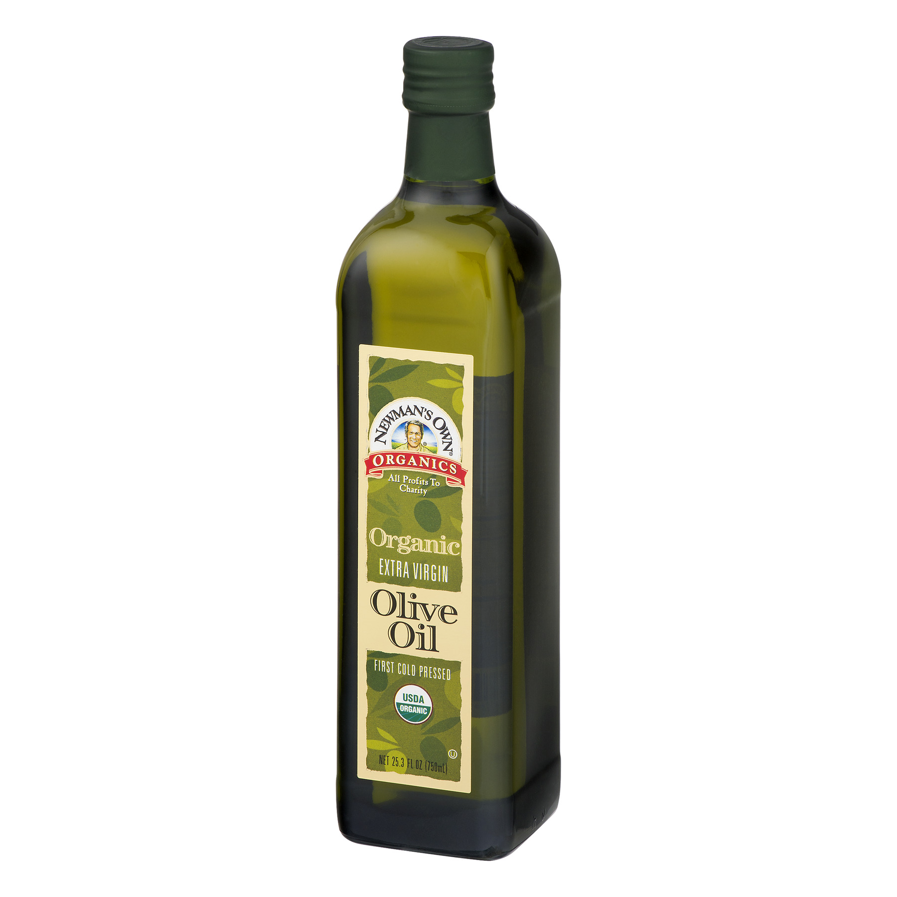 Newman'S Own Organics Extra Virgin Olive Oil, 25.3 Fl Oz.