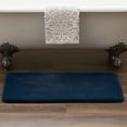 thumbnail image 3 of Mohawk Home Lavish Plush Bath Mat, Indigo, 1' 5" x 2', 3 of 9