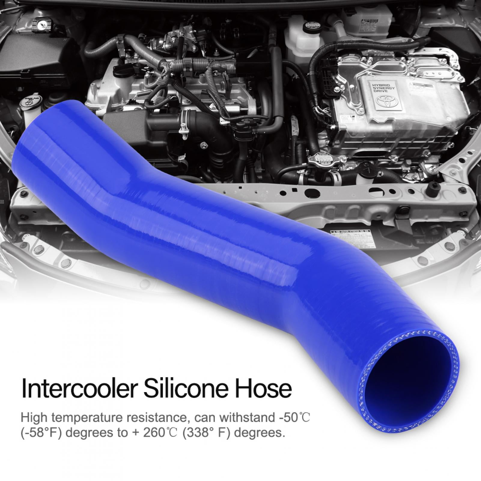 Intercooler Silicone Hose Auto Intercooler EGR Boost Silicone Hose Turbo Pipe for Jaguar X-Type 2.0-2.2D 03-09 C2S26986 
