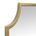 thumbnail image 5 of Retro Wall Mirror - 38" Gold Pagoda Frame - Art Deco Style Mirror for Entryway, Hallway, Living Room Decor, 5 of 9