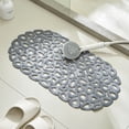 thumbnail image 6 of Up to 50% off Kbndieu Bath Tub and Shower Mat, Non Slip Bath Mat with Drain Holes and Suction Cups for Bathroom Stall and Tub Floor, Bathroom Essentials (Gray), 6 of 6