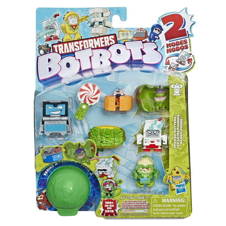 Transformers Botbots Spoiled Rottens Series 2 - Complete Set of 5 Transformers Botbots Spoiled Rottens Series 2 - Complete Set of 5