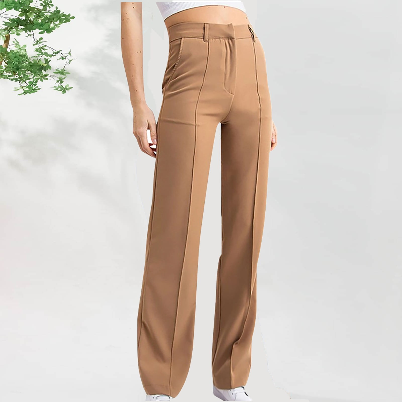 HomeGardon Clearance 2024 Women's High Waist Pants Women's