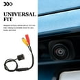 thumbnail image 6 of LABELEPH Black Plastic Car Backup Camera with Night and Wide Angle Rear View, Compact 0.8 x 0.7 x 0.7 inch, 6 of 7