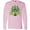 AD-Pink, variant on Alaska Moose and Trees Long Sleeve T-Shirt