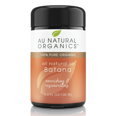 Au Natural Premium Organics Batana Oil 3.4oz / 100ml - Revitalizing Hair Care Natural Oil - Face &Body Skin Moisturizer - Thickens Hair & Repairs Split (Best Split End Treatment Uk)