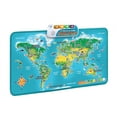 thumbnail image 5 of LeapFrog Touch & Learn World Map Interactive Wall Map for Kids, Teaches Continents, Animals and More, 5 of 9