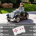 thumbnail image 4 of karbost 12V 14Ah Kids Ride on Car Licensed Mercedes-Benz Typ 540 K, Electric Car for Kids Black, 4 of 6