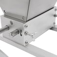 thumbnail image 7 of Dwellnix 2 Roller Grain Crusher Mill, Grain Grinder, Stainless Steel Crusher Malt Mill Homebrew Manual Grain Mill Low Speed Drill Available Malt Crusher Gap Adjustable Barley Grinder, 7 of 7