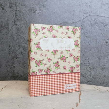 6-Inch 100-Pocket Floral Photo Album - 200-Photo Capacity, Customizable Cover for Family, Wedding, Baby & Anniversary Memories
