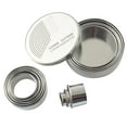 thumbnail image 1 of 12PCS Mousse Ring Set with Storage Box Christmas Cookies Pastry, 1 of 8