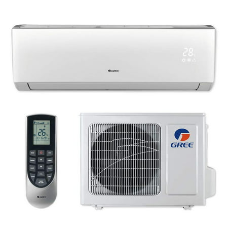 GREE LIVO+ 9,000 BTU Cool / 9,600 BTU Heat Ductless Mini Split Air Conditioning and Heating System (115V /