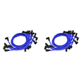 thumbnail image 1 of 20Pcs 8mm Spark Plug Wire Set Compatible with for V8 5.0 5.7 84-816608Q61, 1 of 8