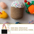 thumbnail image 6 of Zcyifa Bamboo Tunisian Crochet & Circular Knitting Set for Weaving & Carpets, 6 of 11