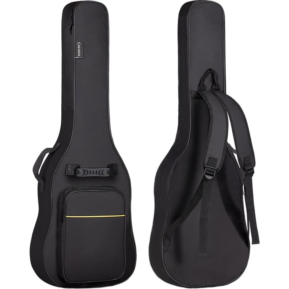 Funda para guitarra eléctrica CAHAYA Gig Bag con acolchado de 6 mm, color negro