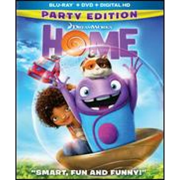 Pre-Owned Home [Blu-ray/DVD] [Party Edition] (Blu-Ray 0024543951568) directed by Tim Johnson