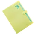 thumbnail image 4 of Carpeta de archivos desplegable Baoblaze A4 12 compartimentos Amarillo, 4 of 6