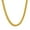 Gold, variant on Men Women Chain Necklace 18K Fake Gold Plated Chains for Pendant 3mm 20inch