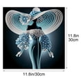thumbnail image 3 of JZCHUNTOY Rhinestone art Kit 1 Piece, High-Definition Printed Canvas with Bright Rhinestones, DIY Creative Handmade Art Craft Decor for Living Room, Bedroom and Wall Decoration, 3 of 5