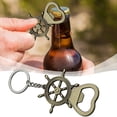 thumbnail image 2 of Llavero Abridor Vintage Llavero Barcos Timón Llavero para Unisex Abridor Vela Llavero Abridor Cerveza, 2 of 7