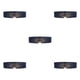 thumbnail image 3 of Sonducket Cinturón de cintura ajustable estilo retro correa elástica correa ancha accesorios de mujer cinturones de cincha para vestidos Armada 5Conjunto, 3 of 6