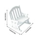 thumbnail image 3 of Christmas Mini European Wooden Vintage Rocking Chair Small Cloth Doll Miniature Furniture Chair Props Pendant Model, 3 of 6