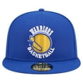 thumbnail image 2 of Men's New Era  Royal Golden State Warriors Core Logo 59FIFTY Fitted Hat, 2 of 5