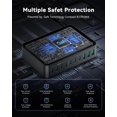 thumbnail image 4 of Bloque de cargador USB C Rocoren de 10 puertos 480 W PD 100 W Gan Fast, 4 of 7