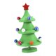 thumbnail image 5 of Adorno de mesa para árbol de Navidad, artesanía decorativa, estatua en miniatura, ligero B, 5 of 9