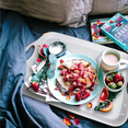 thumbnail image 5 of Large Melamine Serving Trays for Eating, 17.5’’ x 12’’ Serve Platter for Appetizer, Charcuterie, Food, Snack, Cupcakes, Dessert,  , Dishwasher Safe Tray, Set of 2, White, 5 of 5