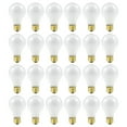 thumbnail image 1 of Goodbulb 60 Watt A19 Medium Base 130 Volt Rough Service 5000 Hour Incandescent - Standard Household E26 Bulb - Clear Finish/Pack of 96, 1 of 2
