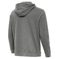 thumbnail image 3 of Men's Antigua Heather Charcoal Indiana Hoosiers Cloud Pullover Hoodie, 3 of 3