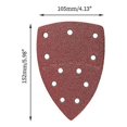 thumbnail image 2 of 50 Pieces Of Triangular Sandpaper 105 X 152 Mm, 2 of 5