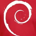 thumbnail image 3 of CafePress - 4 3 Debian Logo Notext White T Shirt - Men's Fitted T-Shirt, 3 of 4
