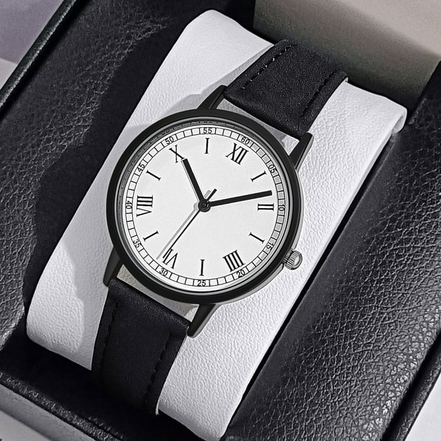 On Sale! Womens Watches ,Mothers Day Gift for Grilfriend Women's Watch Quartz Dial Digital Watch Frosted Leather Strap Ladies And Girls' Watch,Black Buy 2 Save 10%