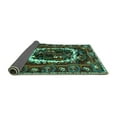 thumbnail image 2 of Ahgly Company Indoor Rectangle Persian Turquoise Blue Traditional Area Rugs, 4' x 6', 2 of 4