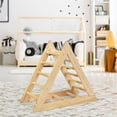 thumbnail image 4 of Escalera Triangular de Madera Costway Natural 93 x 46 x 81 cm para Niños más de 3 años, 4 of 10