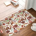 thumbnail image 4 of Sikiie Cooking Bbq Print Flannel Anti-slip Floor Mat 16x24in, Thickened Dustproof Entrance Door Mat Floor Mat for Kitchen, Bathroom, Laundry Room, 4 of 7