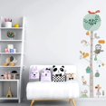 thumbnail image 4 of Height Measurement Growth Chart Tree Wall Stickers, Cartoon Animals Squirrel Owl Height Measure Decals, Jungle Hanging Ruler Decor, Removable DIY Art Murals for Kids Bedroom Baby Nursery Decoration, 4 of 5