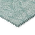 thumbnail image 4 of Addison Rugs Chantille Indoor/Outdoor Transitional Damask Aqua Washable Rectangle Rug, 8' x 10', 4 of 6
