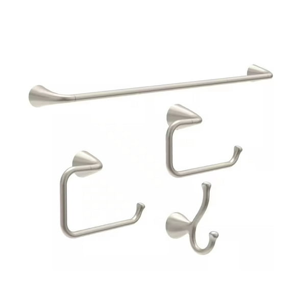 Delta ARV64-DN Arvo 4 Piece Bath Hardware Set Brushed Nickel Finish