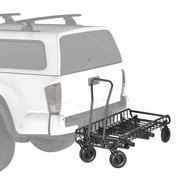 Yakima EXO WarriorWheels Cargo Basket Cart Kit, Aluminum, 110 lb Capacity.