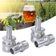 thumbnail image 1 of Conector Rápido de Barb, Conector de Cerveza Casera de Acero inoxidable Práctico y Duradero, Elaboracia de Cerveza Casera para Barriles de Cerveza Baridas de Cocina para El, 1 of 7