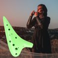 thumbnail image 2 of Flute Ocarina Idea Regalo Navidad para Amante La Música E Instrumentos Principiantes Viento, 2 of 9